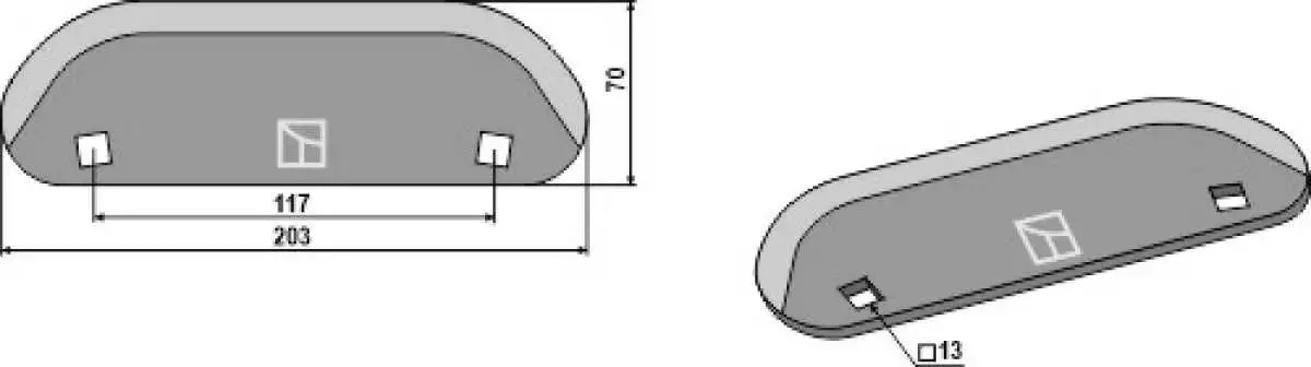 Futtermischwagenmesser